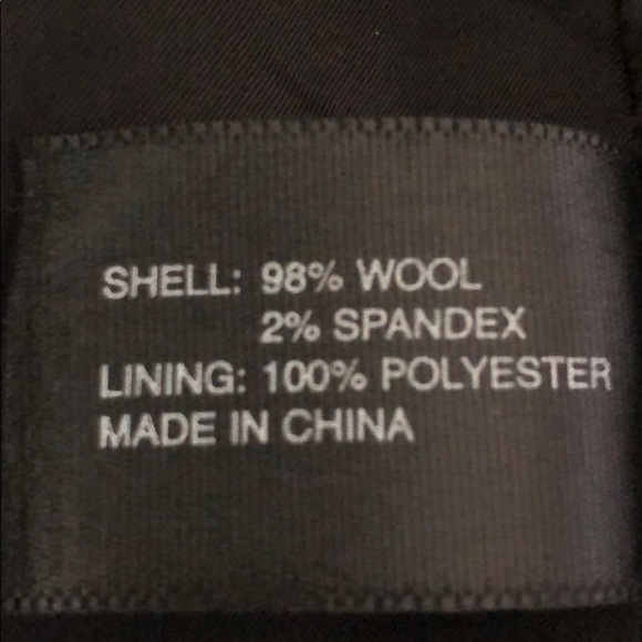 Club Monaco black tuxedo blazer; size 6 - Picture 8 of 8